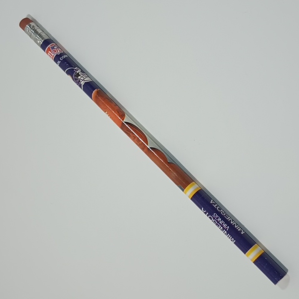 5/$15 VTG NFL Minnesota Vikings Berol Pencil